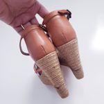 Anthropologie  Gaimo Colorful Brazilian Embroidered Espadrille Wedge Photo 5