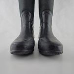 Hunter  Boots Womens 37/5 Lady N Black Rubber Rain Boots Original Photo 5