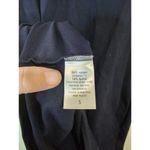 Susana Monaco NWT Greta Midnight Navy Women Small Tie Cold Shoulder Mini Dress Photo 6