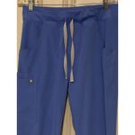 FIGS  Scrubs Medical pants Women Small Blue Hospital Technical Collection Photo 5