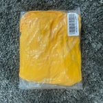 Kate & Mallory  Stretch Knit Long Bell Sleeve Tiered Tunic in Yellow, Size M‌‌‌ Photo 3