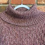 Retrology womens cowl neck long sleeve sweater purple Small Photo 2