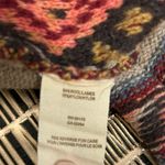 Free People ‎ Tan Wool Blend Aztec Cardigan Size Small Photo 7