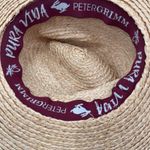 Peter Grimm  Straw Hat Raffia One Size Beaded Tassels Pura Vida Crushable Pack Photo 15