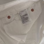 American Eagle  AEO White Distressed High Rise Denim Shortie Shorts Photo 6