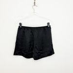 Papinelle Silk Sleep Shorts Black Photo 2