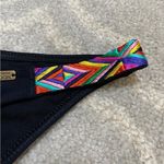 Banana Moon Black Bikini Bottom with Embroidered Side Details – Size 38 (M/6) Size M Photo 2