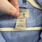 L.L.Bean Women's Long Hooded Waterproof Raincoat Plaid Lined XL Purple Photo 4