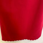 Kate Spade Scallop Grommet Mini Shift Dress Deep Russet Jewel Neck NWT Sz 2 Photo 3