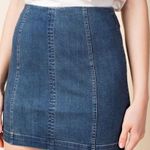 Wild Honey Free People Dupe Denim Skirt With Back Zipper  Photo 0