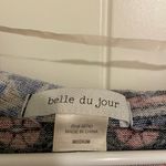 belle du jour NWOT women’s Aztec tribal knit hoodie poncho sweater top medium Photo 4