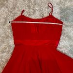 Laundry by Design  Spaghetti Strap Silk & Cotton Dress Blush Red Size Petite Sz 6 Photo 12