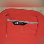 The North Face Womens Vintage Size Small Red Zipper Sweatshirt Fleece Jacket Photo 4