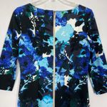 Eliza J . Floral 3/4 Sleeve Midi Dress Size 6 Photo 5