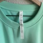 Lululemon 💚✨ Mint Green Perfectly Oversized Softstreme Cropped Crew Photo 4