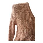 Grace & Lace -ROSE GOLD SWEATER -SIZE MEDIUM Photo 2