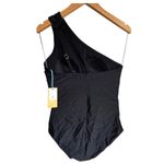 Kona sol black one piece off the shoulder Medium NWT Photo 1