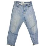 Abercrombie & Fitch  Curve‎ Love Ultra High Rise Ankle Straight Jean size 31 Photo 2
