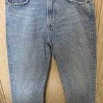 AGOLDE  Women's Light Blue Straight Leg Mia Jeans‎ Organic Cotton Photo 0
