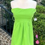 Rue 21 Parrot Green Strapless Knit Mini Dress New Photo 4