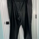 Halogen NWT x Atlantic-Pacific Vegan Leather Pants size 4X faux plus Photo 1