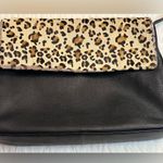 Supresa black and leopard leather handbag Brown Photo 1