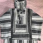 Mexican Poncho Hoodie Size M Photo 0