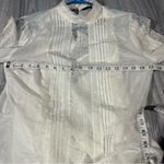 White House | Black Market Ivory White Blouse Top; XS (2) Women’s Photo 5