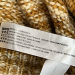 En Saison Puff Long Sleeve Gold Yellow Space Dye Cardigan Sweater size Medium Photo 12