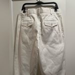 Polo by Ralph Lauren Women's White Cotton Trouser Pants Size 4 Photo 5