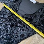 Lost + Wander Black Velvet Bodysuit NWOT Photo 7