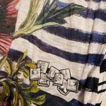 Desigual Y2K Vintage Multicolor Floral Striped Patchwork Mini Dress Size Small Photo 2