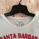 Chaser  White Santa Barbara Crewneck Graphic T Shirt Photo 2