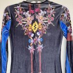 Clover Canyon Womens Dress XS Artsy Retro 70's Inspired Festival Party Cocktail Photo 6