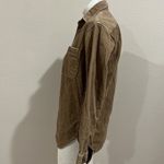 Uniqlo  tan corduroy button up shirt Photo 3