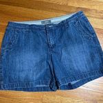 Natural Reflections Denim Shorts Casual Blue Jean Shorts Size 14 Photo 0