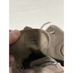 Madden Girl Womans Tan Faux Suede Side Zip Lace Up Bootie 6 M Block Heel Photo 6