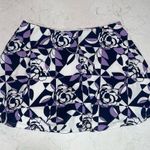 Tail Womens Small Skort White Navy Purple Floral Geometric Tennis Golf Blue Photo 0
