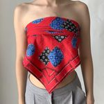 Scarf Top Red Photo 0
