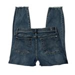 7 For All Mankind B(air) Ankle Skinny Fringe Hem, Sz 30 Photo 5