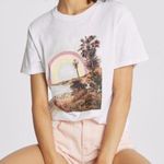 Wildfox NWT Keke Short Sleeve rainbow coast Tee Photo 0