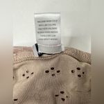 Summer Mini Dress Heart & Heels Women’s Size Medium Eyelets Spaghetti Straps Tan Photo 8