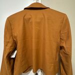 Free People  We The Free Block Party Crop Blazer Amber Large NWT Photo 8