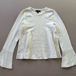 Ann Taylor  Bell Sleeve Flared Sweater Top Photo 0