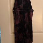 Anthropologie  Tie Dye Velvet Overalls Photo 0