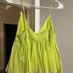 Babydoll Tank Green Size M Photo 1
