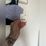 Free People Movement NWT Free People Lace Me Up Bra in Midnight Navy Combo Sold Out Online Photo 6