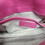 Dooney & Bourke Vtg Y2K  Lime Green & Pink Trim Rainbow Heart Buckle Mini Photo 5