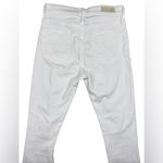 AG Adriano Goldschmied Adriano Goldschmied Farrah High Rise Skinny Ankle Distressed White Denim Jean 25 Photo 9