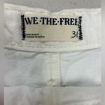 We The Free Free People  Beginner’s Luck Low Rise Slouch Shorts White size 31 Photo 3